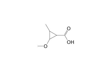 2-Methoxy-3-methylcyclopropane-1-carboxylic acid