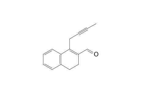 1-But-2-ynyl-3,4-dihydronaphthalene-2-carbaldehyde