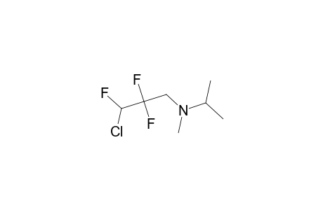 1-Propanamine, 3-chloro-2,2,3-trifluoro-N-methyl-N-(1-methylethyl)-