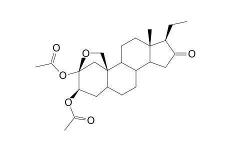 2-ALPHA,3-BETA-DIACETOXYPREGNAN-16-ONE-2-BETA,19-HEMIKETAL