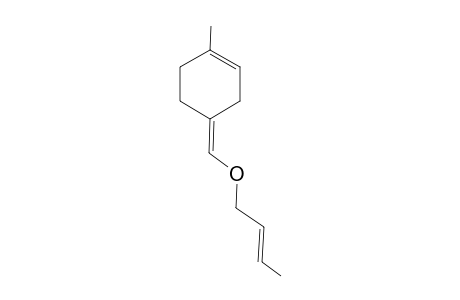 4-[(But-2'-enyl)oxymethylidene]-1-methylcyclohex-1-ene