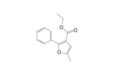 5-Methyl-2-phenyl-3-furancarboxylic acid ethyl ester
