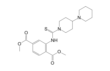 1,4-dimethyl 2-(2-{[1,4'-bipiperidin]-1'-yl}-2-sulfanylideneethyl)benzene-1,4-dicarboxylate