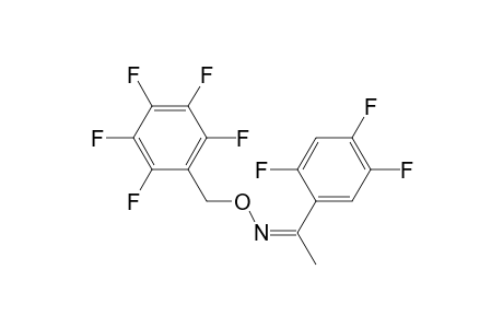 (Z)-1-(2',4',5'-trifluorophenyl)ethanone-O-((pentafluorophenyl)methyl)oxime