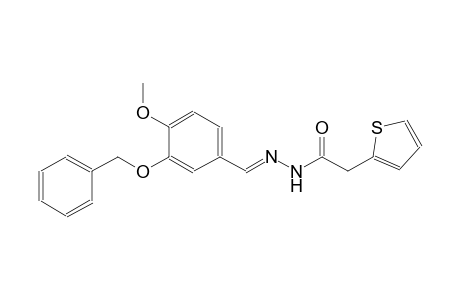 2-thiopheneacetic acid, 2-[(E)-[4-methoxy-3-(phenylmethoxy)phenyl]methylidene]hydrazide