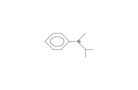 2-Phenyl-3-methyl-2-butylium cation