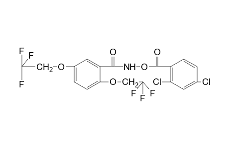 N-[2,5-BIS(2,2,2-TRIFLUOROETHOXY)BENZOYL]-O-(2,4-DICHLOROBENZOYL)HYDROXYLAMINE