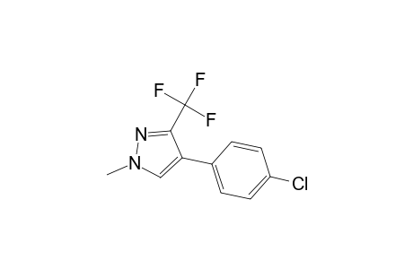 4-(4-Chlorophenyl)-1-methyl-3-(trifluoromethyl)pyrazole