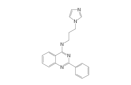 N-[3-(1H-IMIDAZOL-1-YL)-PROPYL]-2-PHENYL-QUINAZOLIN-4-AMINE