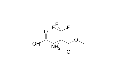 2-AMINO-2-TRIFLUOROMETHYLBUTANDIOIC ACID, MONOMETHYL ESTER