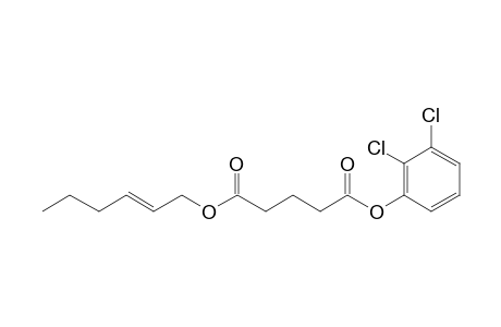 Glutaric acid, hex-2-en-1-yl 2,3-dichlorophenyl ester