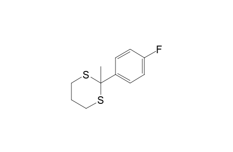 2-(4-fluorophenyl)-2-methyl-1,3-dithiane