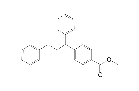 Methyl 4-(1,3-diphenylpropyl)benzoate