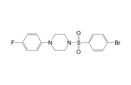 1-[(4-bromophenyl)sulfonyl]-4-(4-fluorophenyl)piperazine