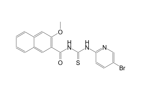 N-(5-bromo-2-pyridinyl)-N'-(3-methoxy-2-naphthoyl)thiourea
