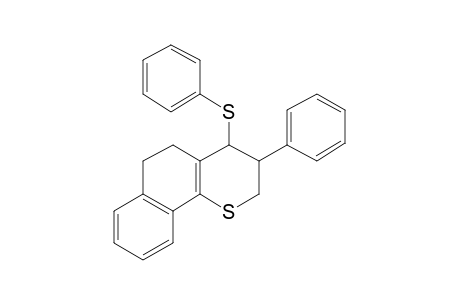 3,4,5,6-Tetrahydro-3-phenyl-4-phenylthio-2H-naphtho[1,2-b]thiopyran