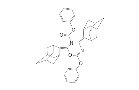 PHENYL-2,4-BIS-(2-ADAMANTYLIDEN)-6-PHENOXY-4H-1,3,5-OXADIAZIN-3(2H)-CARBOXYLATE