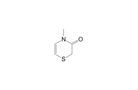 4-methyl-2H-1,4-thiazin-3(4H)-one