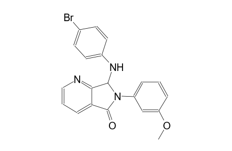 5H-pyrrolo[3,4-b]pyridin-5-one, 7-[(4-bromophenyl)amino]-6,7-dihydro-6-(3-methoxyphenyl)-
