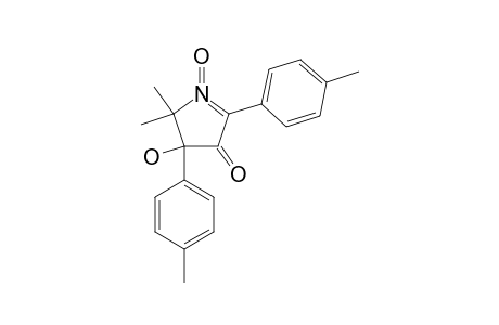 4-HYDROXY-5,5-DIMETHYL-2,4-DI-(PARA-TOLYL)-1-PYRROLIN-3-ONE-1-OXIDE