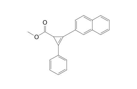 2-Cyclopropene-1-carboxylic acid, 2-(2-naphthalenyl)-3-phenyl-, methyl ester