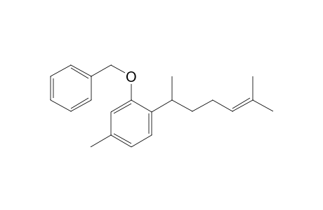 2-(Benzyloxy)-4-methyl-1-(6-methylhept-5-en-2-yl)benzene