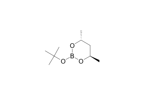 1,3,2-Dioxaborinane, 2-(1,1-dimethylethoxy)-4,6-dimethyl-, trans-(.+-.)-