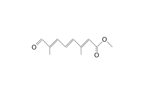 (2E,4E,6E)-3,7-dimethyl-8-oxoocta-2,4,6-trienoic acid methyl ester