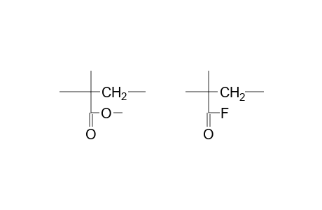 Poly(methyl methacrylate-co-methacryloyl fluoride)