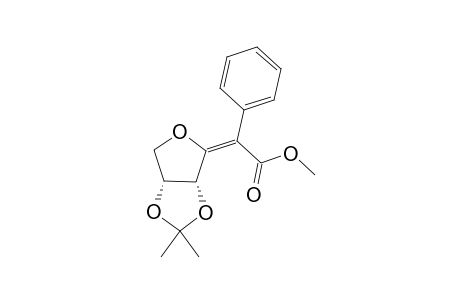 METHYL-(2E)-3,6-ANHYDRO-4,5-O-(1-METHYLETHYLIDENE)-2-DEOXY-2-PHENYL-D-ERYTHRO-HEX-2-ENOATE