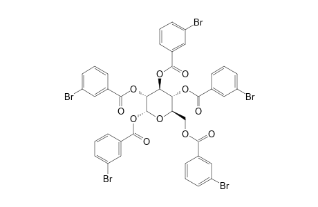 PENTA-O-(3-BROMO)-BENZOYL-ALPHA-D-GLUCOPYRANOSIDE