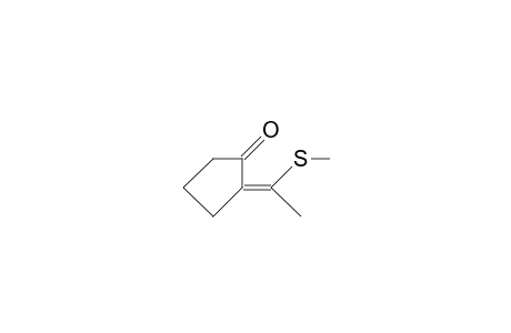 (Z)-2-(1-Methylthio-ethylidene)-cyclopentanone