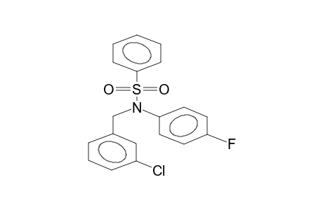 N-(3-CHLOROBENZYL)-4'-FLUOROBENZENSULPHANILIDE