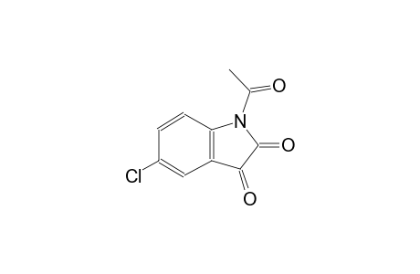 1H-indole-2,3-dione, 1-acetyl-5-chloro-