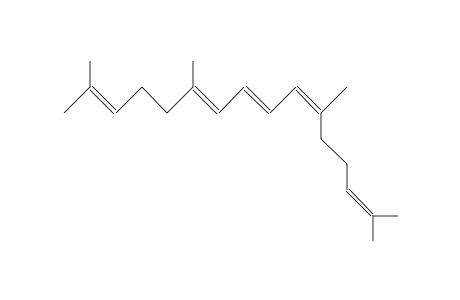 2,6,11,15-Tetramethyl-6Z,8E,10E-hexadeca-2,6,8,10,14-pentaene
