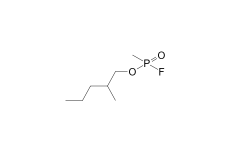 2-Methylpentyl methylphosphonofluoridoate