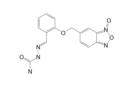 5-(2-SEMICARBAZONOPHENYLOXYMETHYL)-BENZO-[1,2-C]-1,2,5-OXADIAZOLE-N-OXIDE