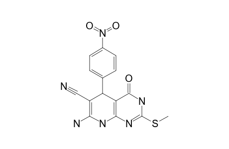 7-AMINO-6-CYANO-5,8-DIHYDRO-2-METHYLTHIO-5-(4-NITROPHENYL)-PYRIDO-[2,3-D]-PYRIMIDIN-4(3H)-ONE
