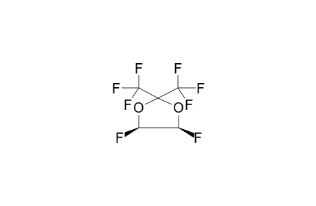 2,2-BIS(TRIFLUOROMETHYL)-4,5-CIS-DIFLUORO-1,3-DIOXOLANE
