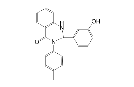 2-(3-hydroxyphenyl)-3-(4-methylphenyl)-2,3-dihydro-4(1H)-quinazolinone