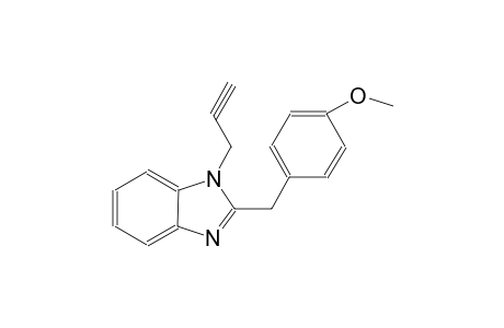 1H-benzimidazole, 2-[(4-methoxyphenyl)methyl]-1-(2-propynyl)-