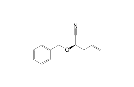 (R)-2-Benzyloxypent-4-enenitrile