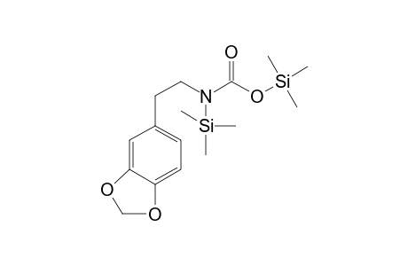 3,4-Methylenedioxyphenethylamine CO2 2TMS