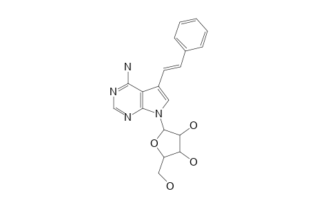 (E)-5-(2-PHENYLETHENYL)-TUBERCIDIN