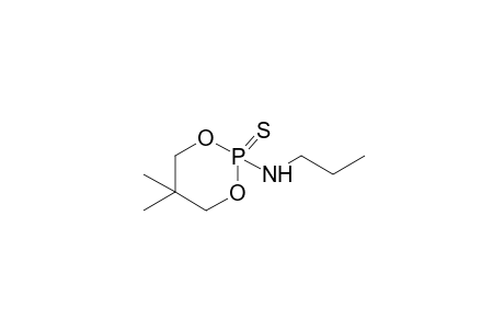 propylphosphoramidothioic acid, cyclic o,o-2,2-dimethyltrimethylene ester