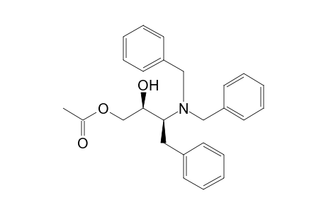 (2S,3S)-O1-Acetyl-3-dibenzylamino-4-phenylbutane-1,2-diol
