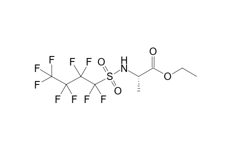 Ethyl N-perfluorobutanesulfonyl alaninate