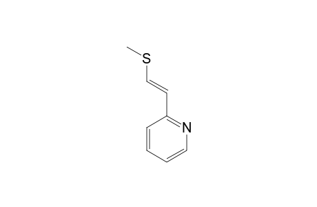 (E)/(Z)-2-[2-(Methylsulfanyl)-1-ethenyl]pyridine