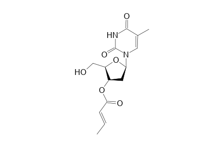 2'-Deoxy-3'-O-butenoylribosethymine
