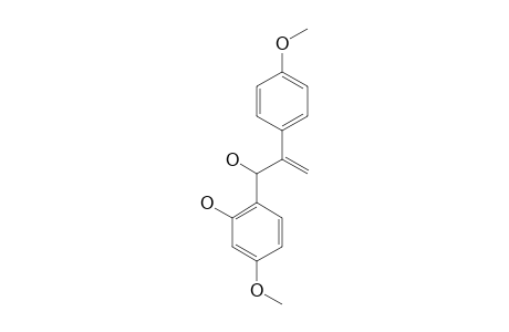 1-(2-Hydroxy-4-methoxyphenyl)-2-(4-methoxyphenyl)prop-2-en-1-ol